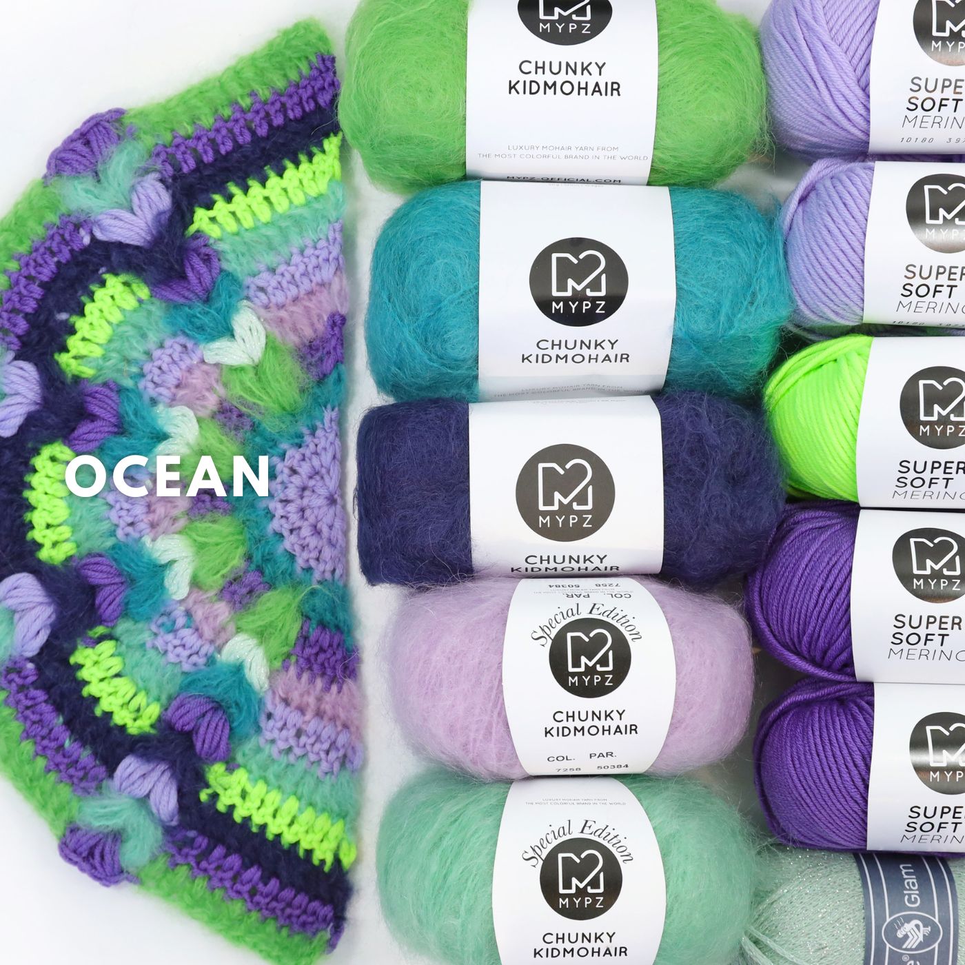 Haakpakket - MYPZ Boho omslagdoek CAL (ENG-NL-DE-FR-ES)
