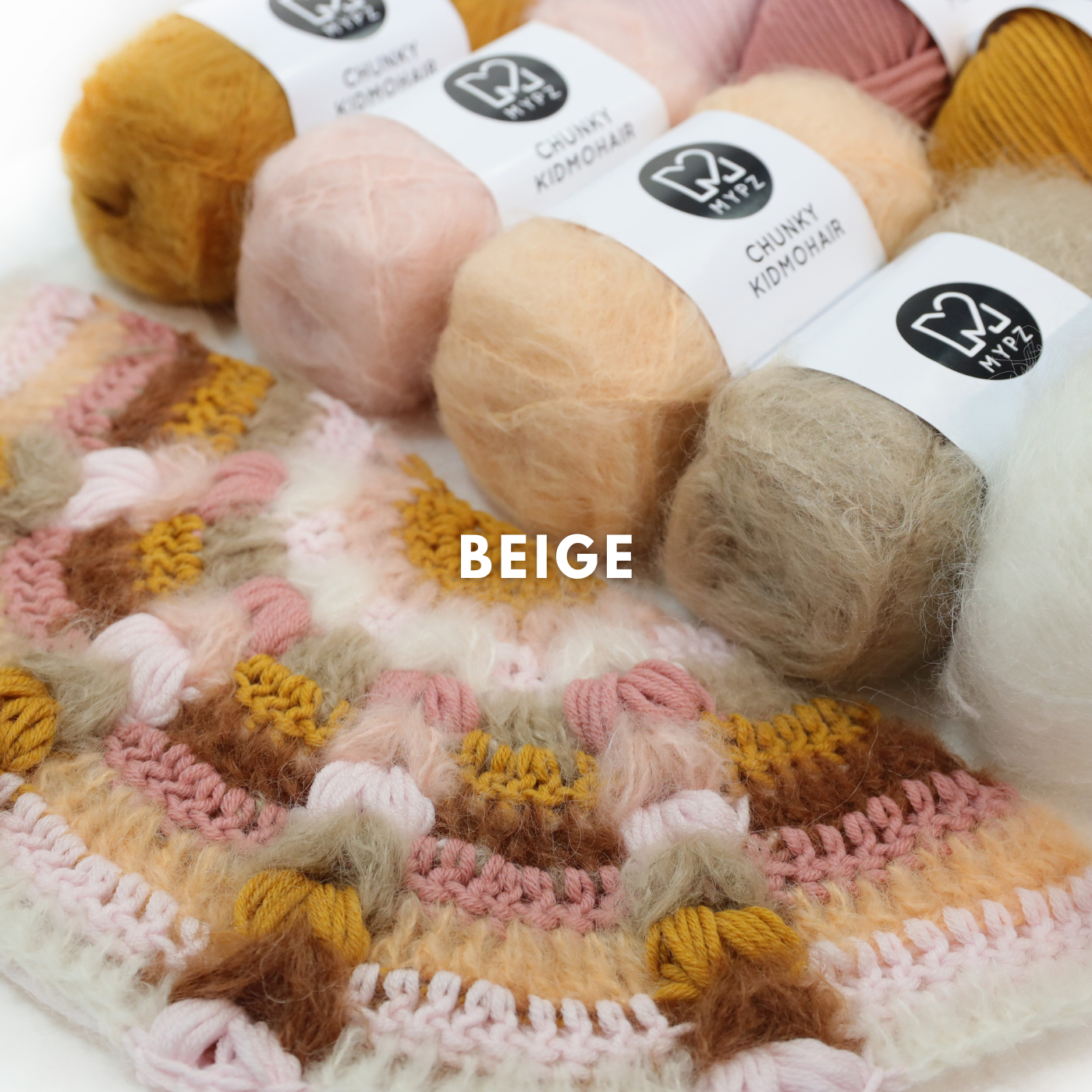 Haakpakket - MYPZ Boho omslagdoek CAL (ENG-NL-DE-FR-ES)