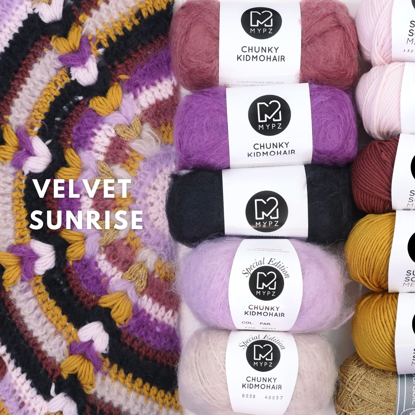 Haakpakket - MYPZ Boho omslagdoek CAL (ENG-NL-DE-FR-ES)