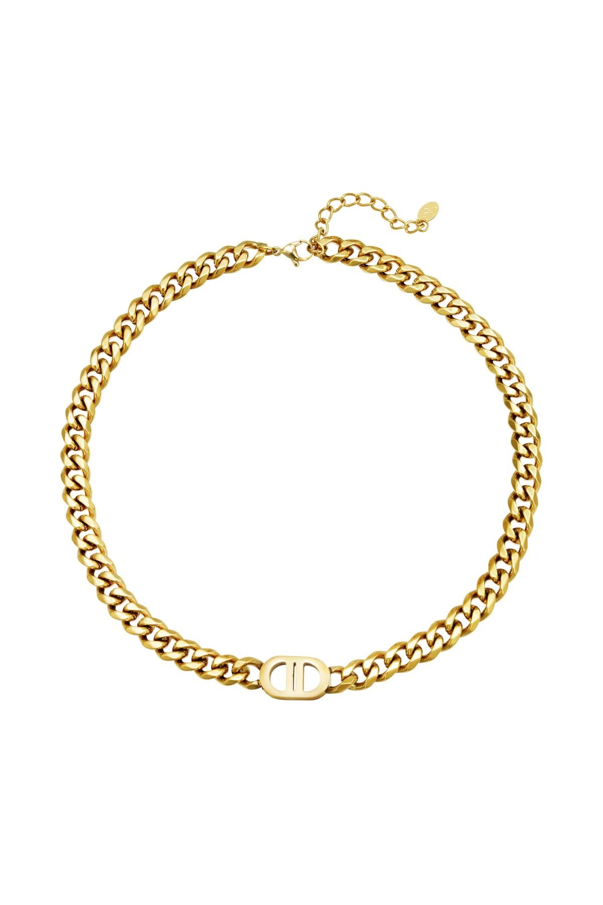 Gold core ketting
