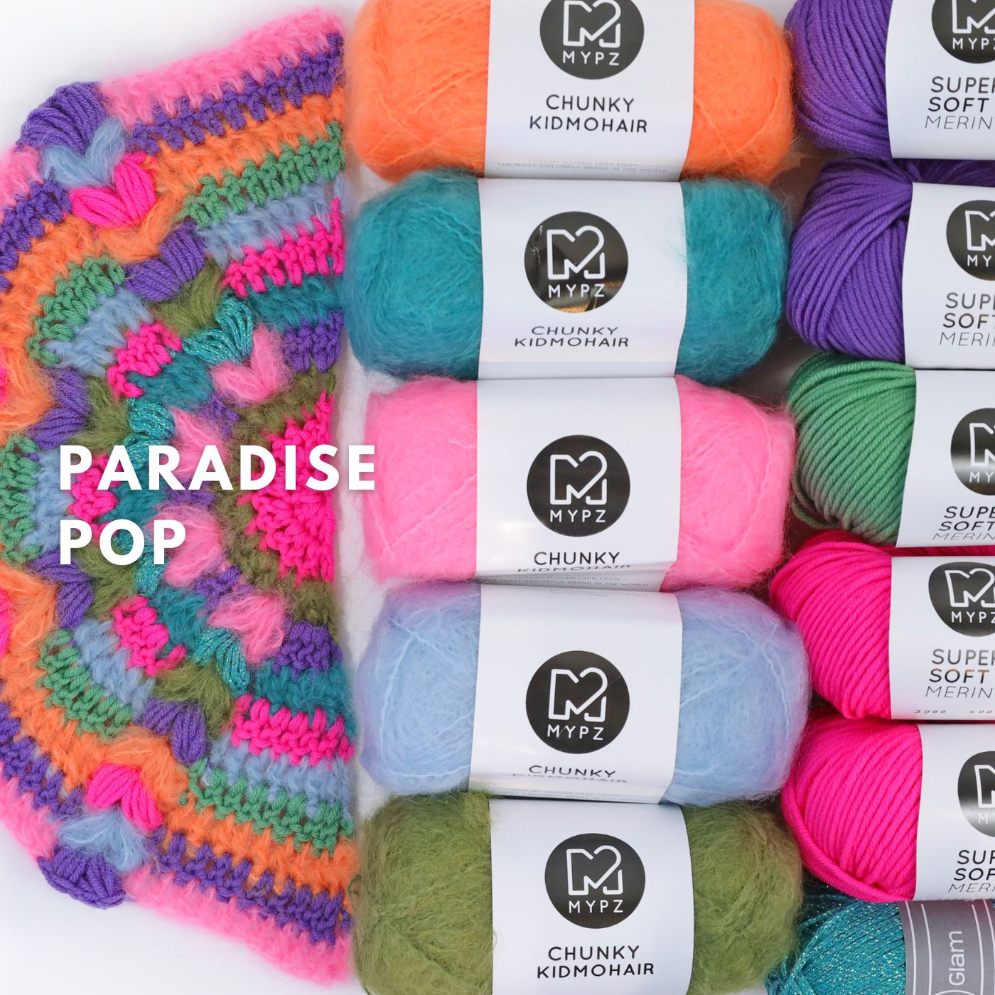 Haakpakket - MYPZ Boho omslagdoek CAL (ENG-NL-DE-FR-ES)