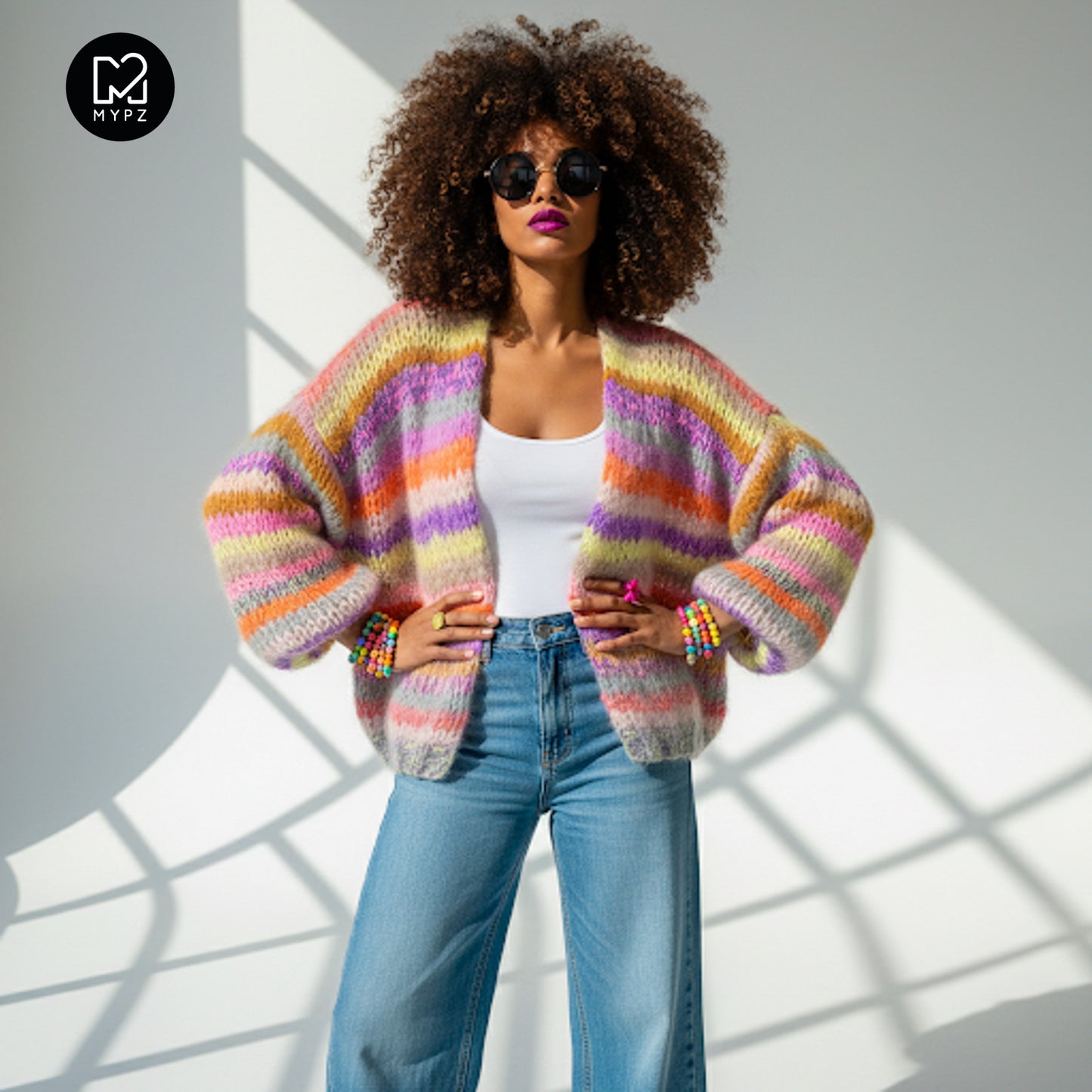 Breipakket – MYPZ kort Chunky Mohair vest Wow! No.15 (ENG-NL)