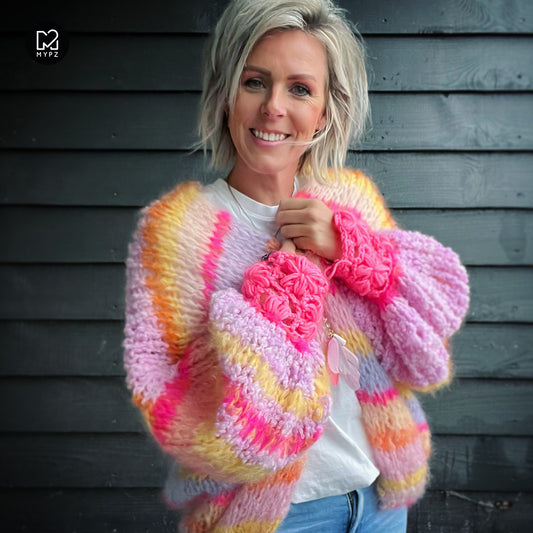 Breipakket – MYPZ Chunky top-down vest Joy No.15 (ENG-NL)