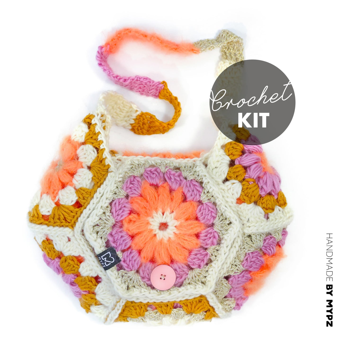 Haakpakket - MYPZ hexagon tas Elite (ENG-NL-DE)