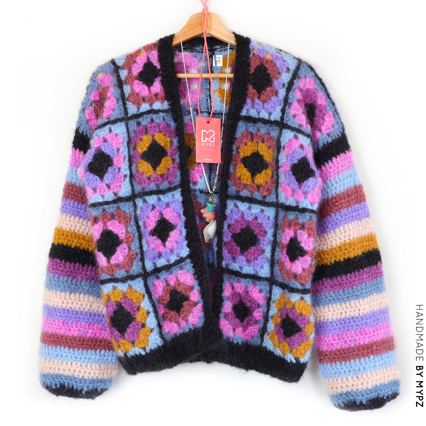 Haakpakket - MYPZ Granny square cardigan Lovestory (ENG-NL)