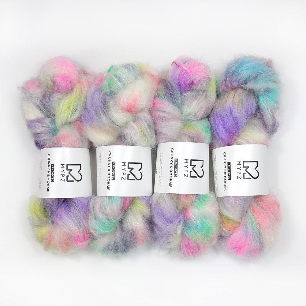 MYPZ Chunky Kidmohair DK Fusion bundle