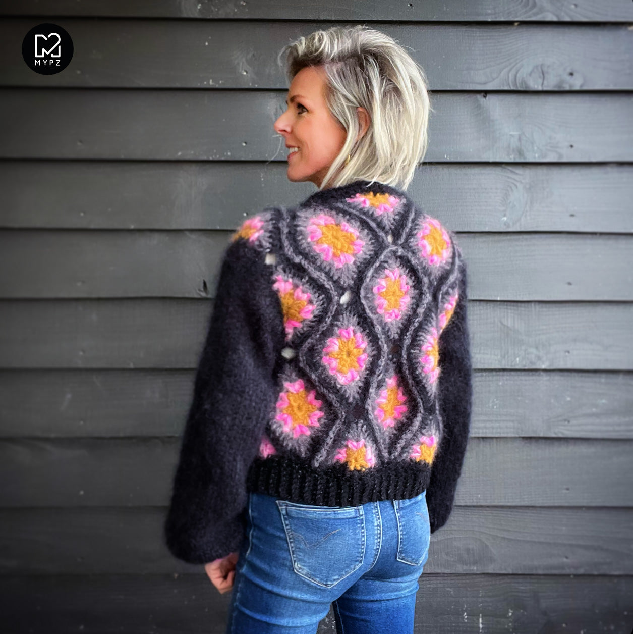 Crochet pattern - MYPZ Masterpiece Gilet Pink Star (ENG-NL-DE)