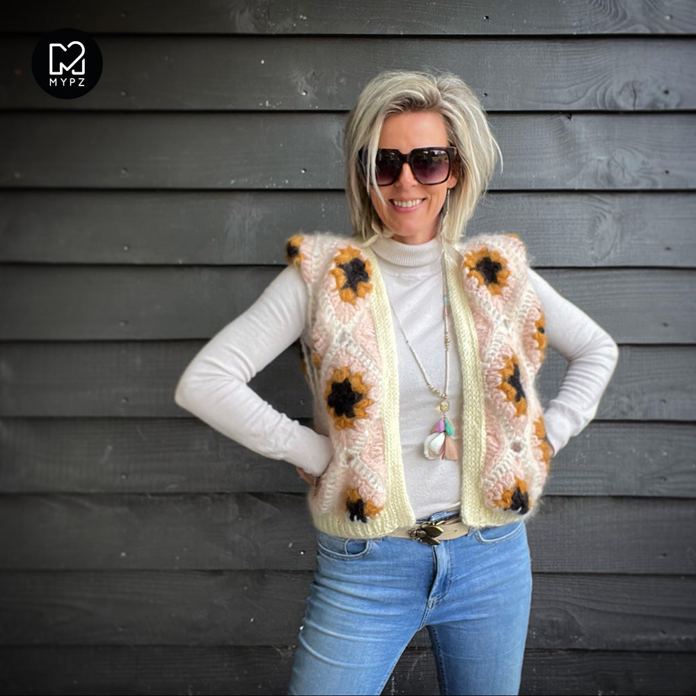 Haakpakket - MYPZ Masterpiece Gilet Goldy (ENG-NL)