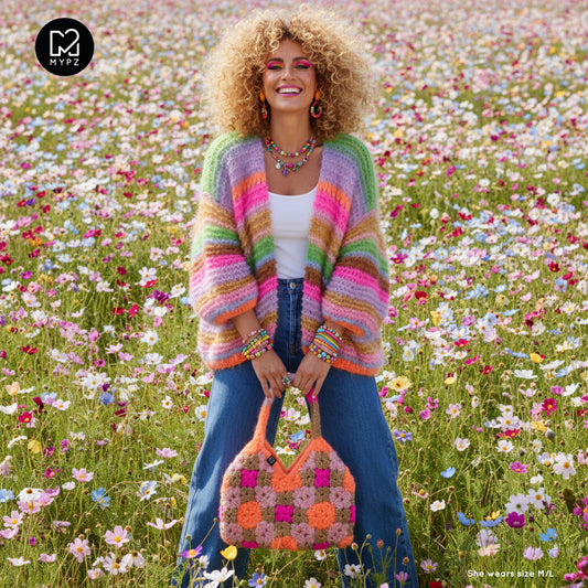 Haakpakket - MYPZ 3D Hart tas + Diamonds tas (ENG-NL-DE-FR-ES)