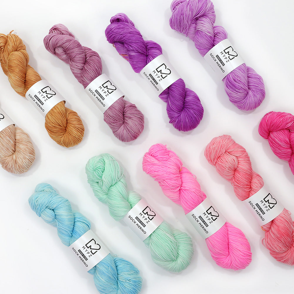 MYPZ Sock Merino Fresh Tones bundle