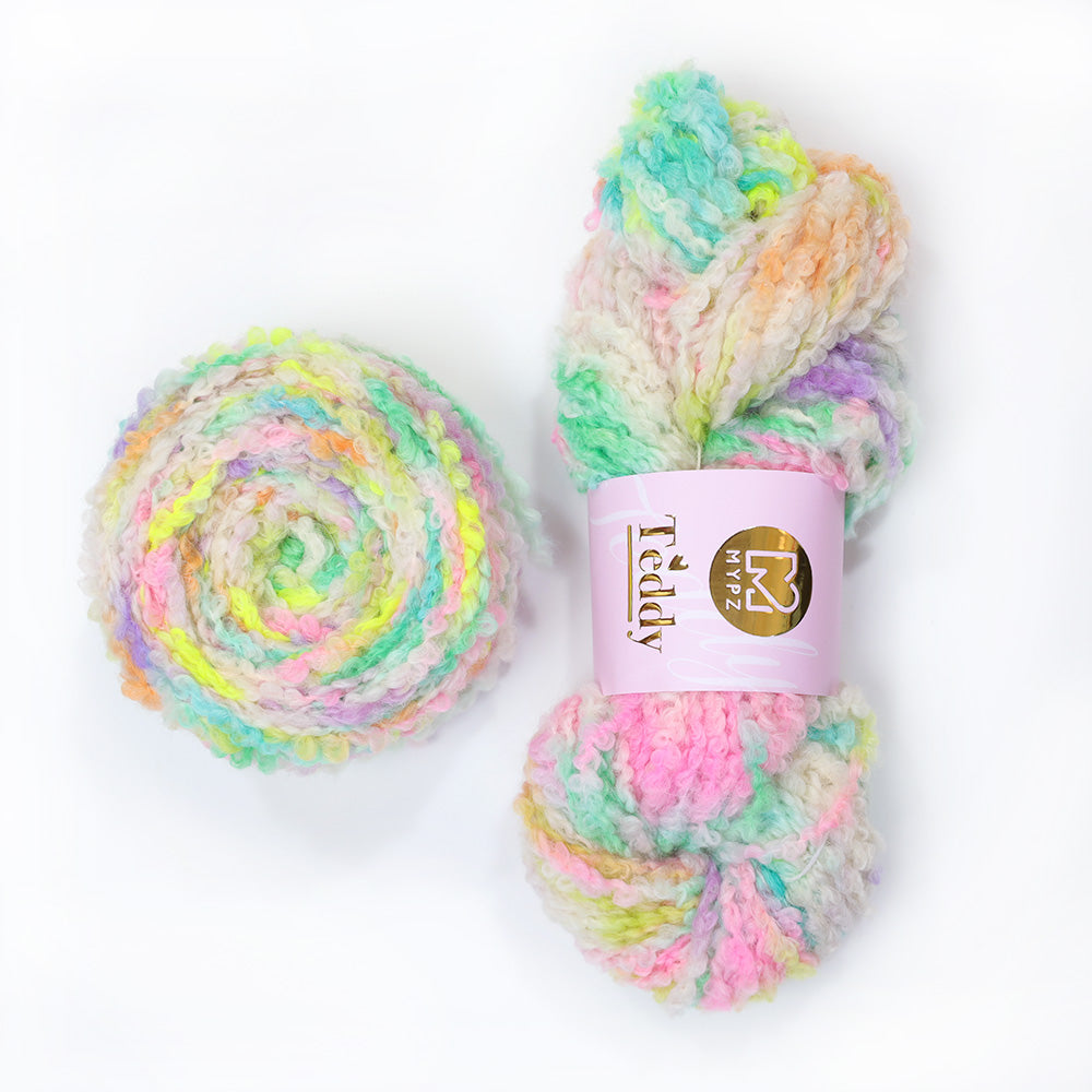 MYPZ Teddy – hand-dyed Happy Mess