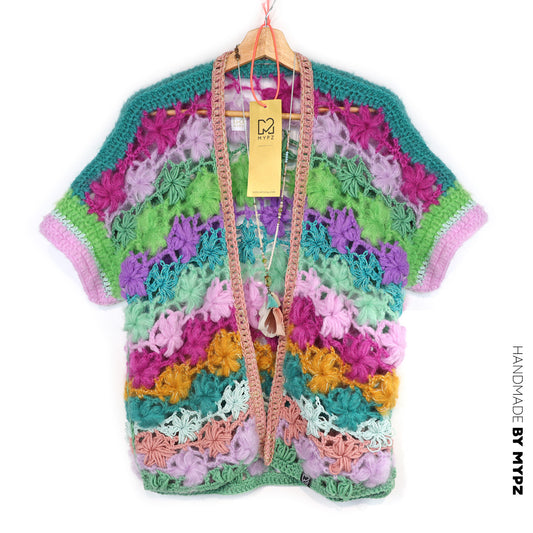 Haakpakket - MYPZ Wildflower-vest (ENG-NL-DE-FR-ES)