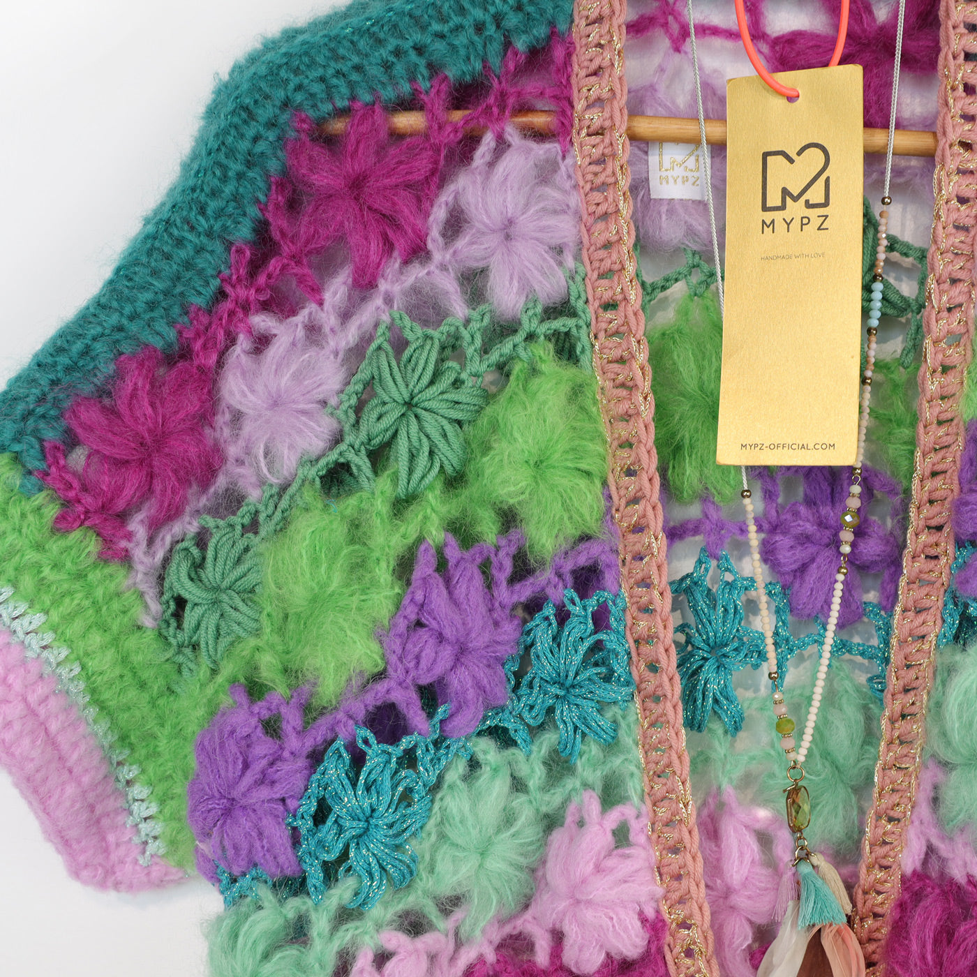 Haakpakket - MYPZ Wildflower-vest (ENG-NL-DE-FR-ES)