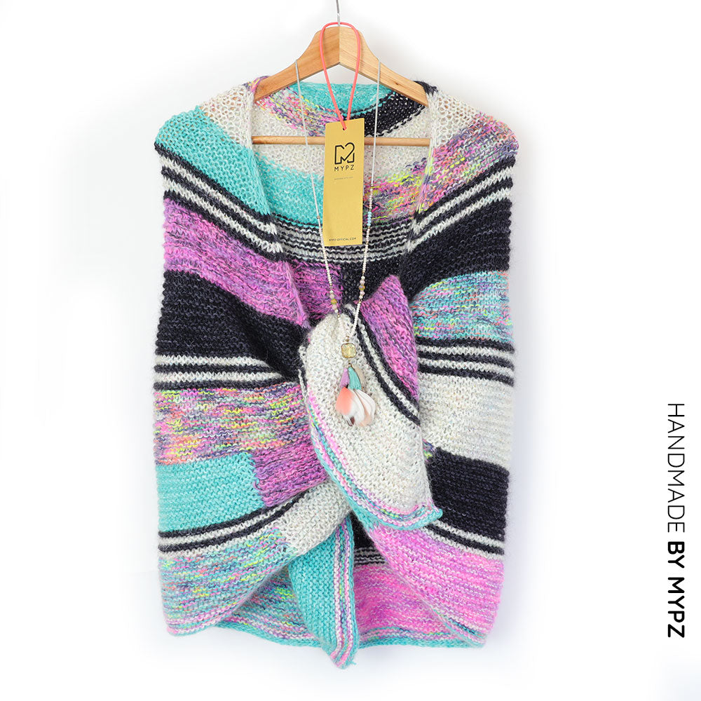 Breipatroon -Wings of Color omslagdoek No6 (ENG-NL)