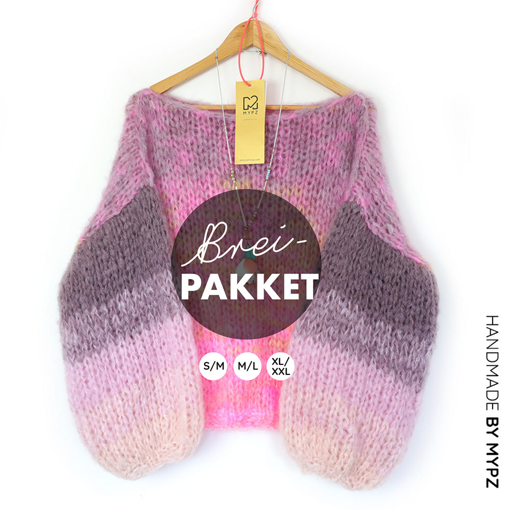 Breipakket – MYPZ Basic Chunky trui Karma No15 (ENG-NL-FR-DE-ES)