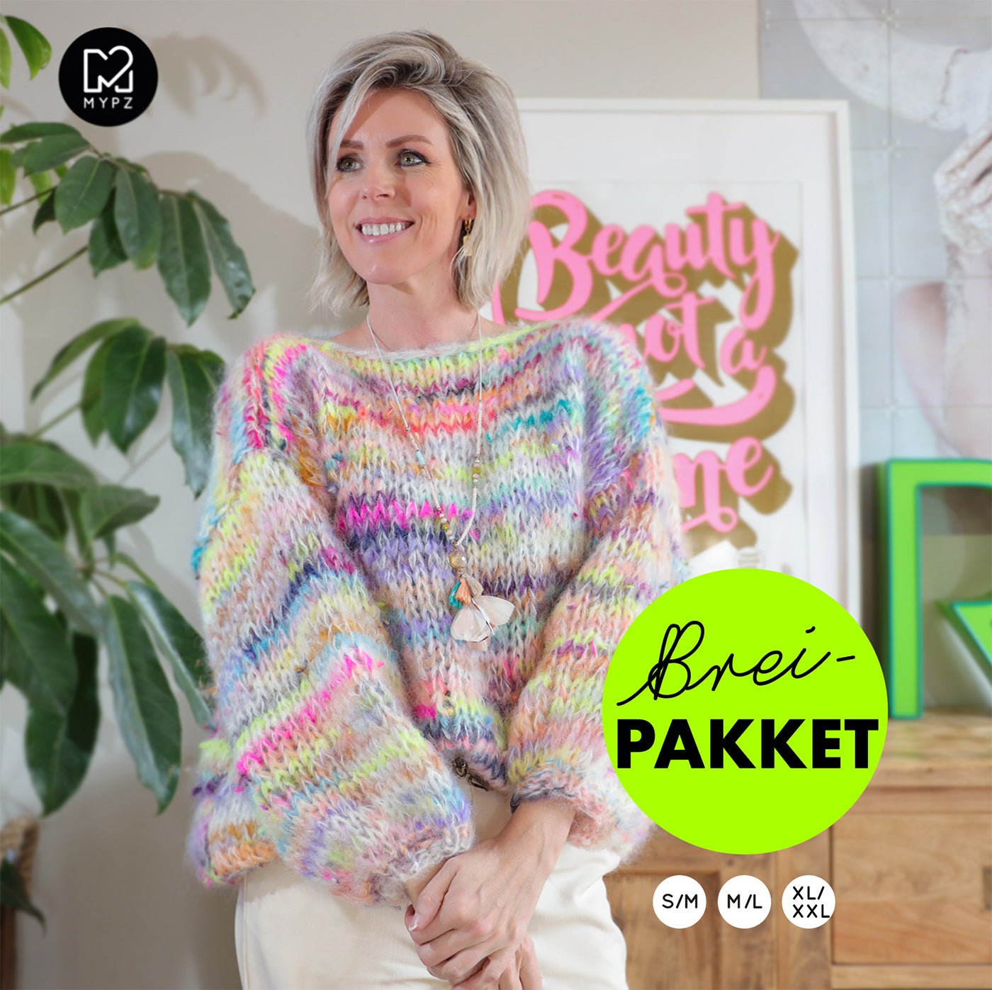 Breipakket – MYPZ Basic Chunky Pullover Scrap No15 (ENG-NL)