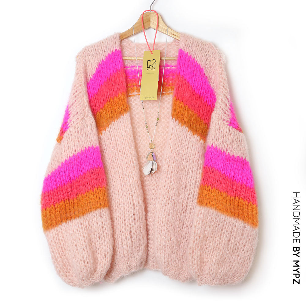 Breipakket – MYPZ Chunky Mohair vest Fluffy Cloud No.15 (ENG-NL-ES)