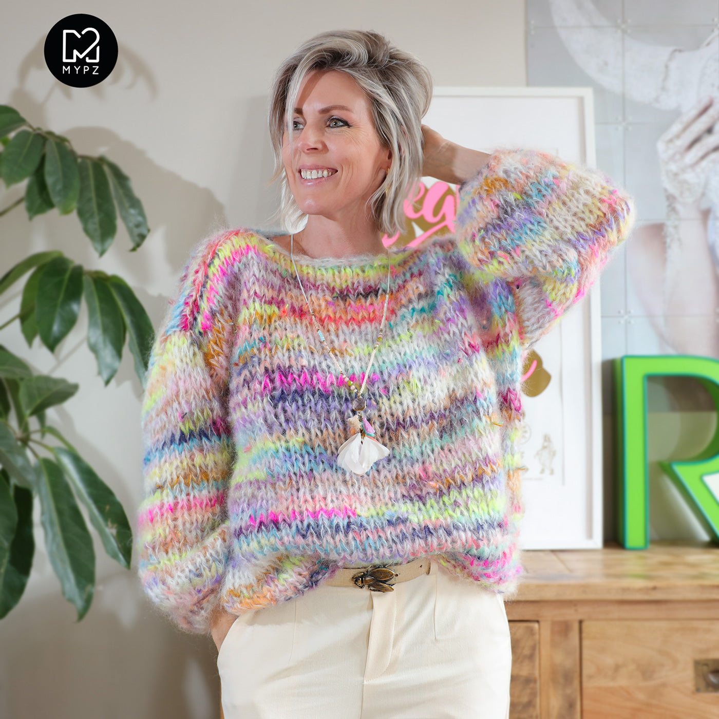 Breipakket – MYPZ Basic Chunky Pullover Scrap No15 (ENG-NL)