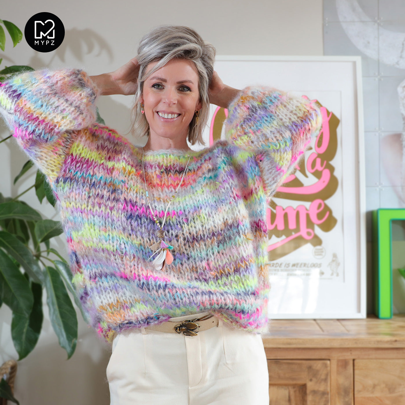 Breipakket – MYPZ Basic Chunky Pullover Scrap No15 (ENG-NL)