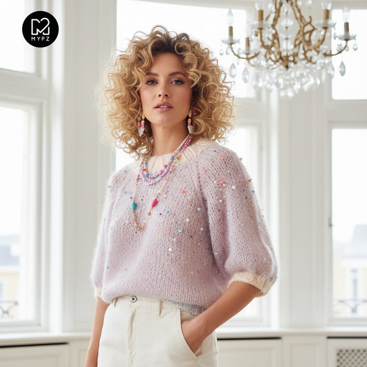 Breipakket – MYPZ light top-down top Diamonds and Pearls No10 (ENG-NL)