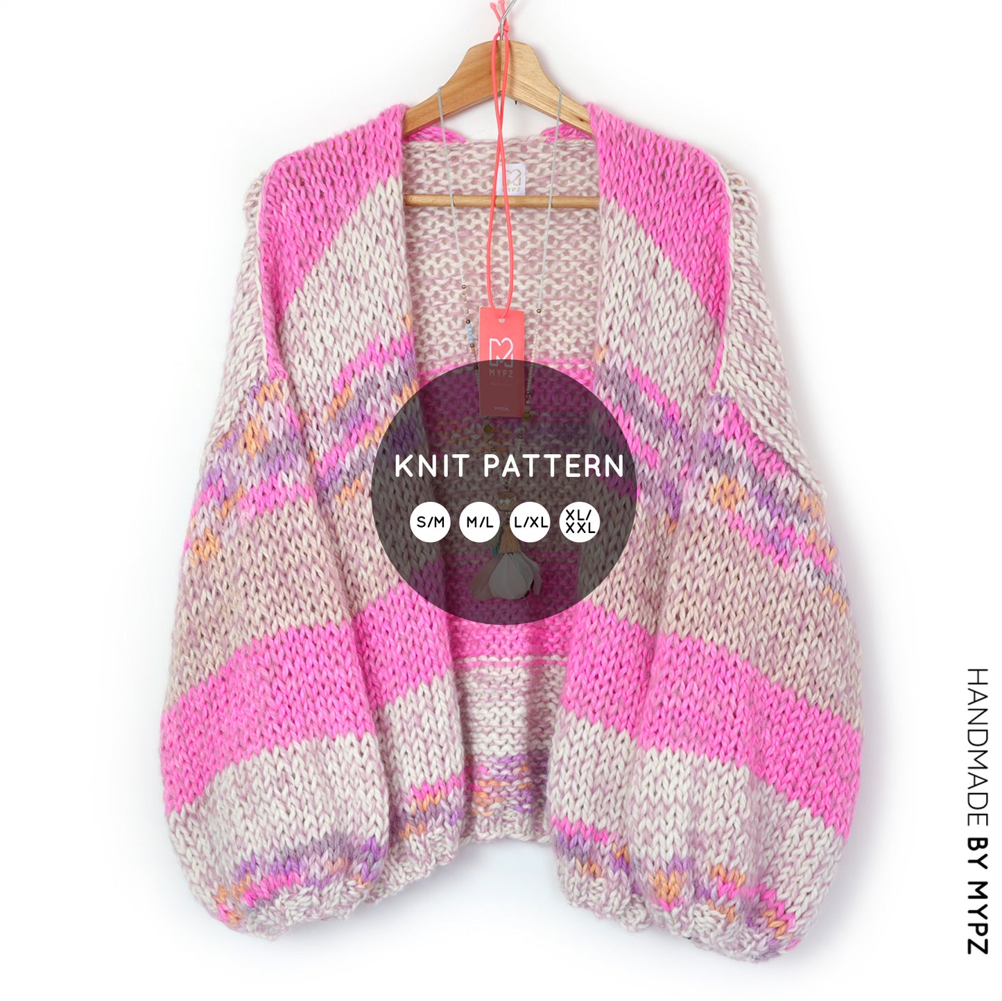 Breipatroon – Chunky Alpaca-Silk Vest Amy-Rose No.12 (ENG-NL)