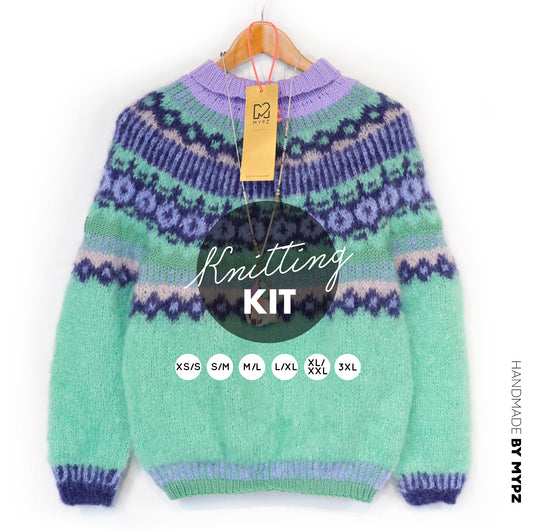 Breipakket – MYPZ top-down sweater Oceana No6 (ENG-NL-DE)