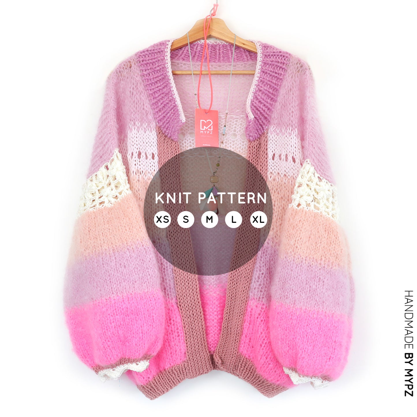 Breipatroon – MYPZ Light Mohair Vest Sugar Pop No.9 (ENG-NL)