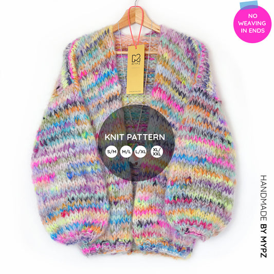 Breipatroon – MYPZ Chunky Mohair Vest Scrap No.15 (ENG-NL)