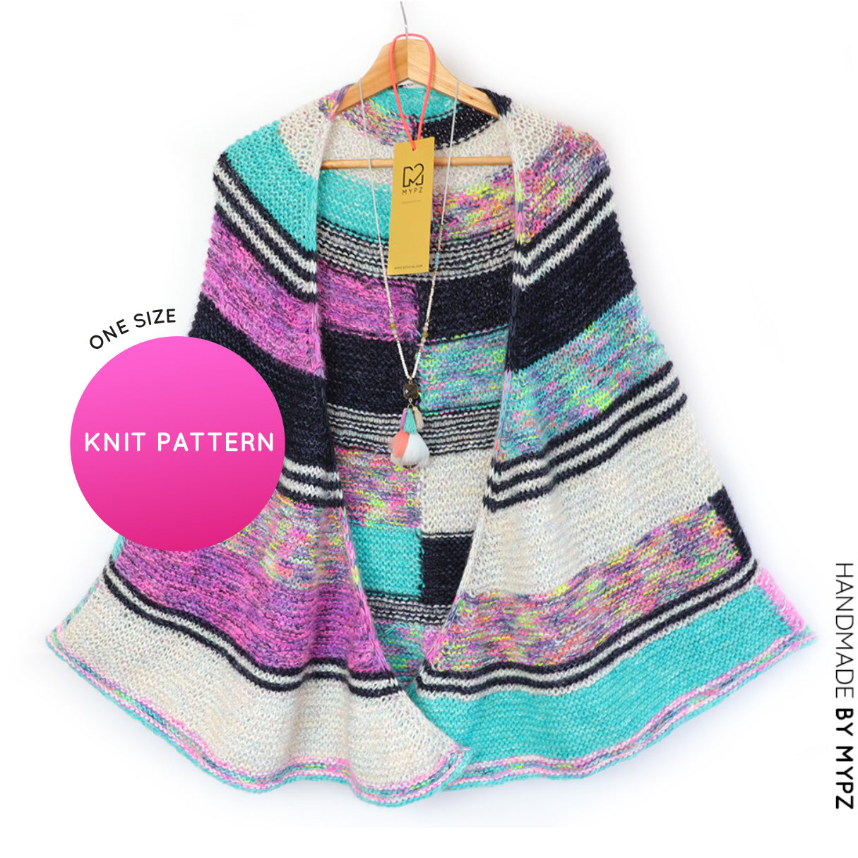 Breipatroon -Wings of Color omslagdoek No6 (ENG-NL)