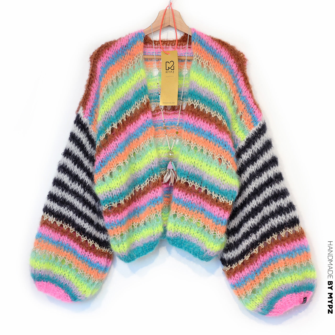 Knit pattern – MYPZ Light Mohair Cardigan Magic No10 (ENG-NL-DE)