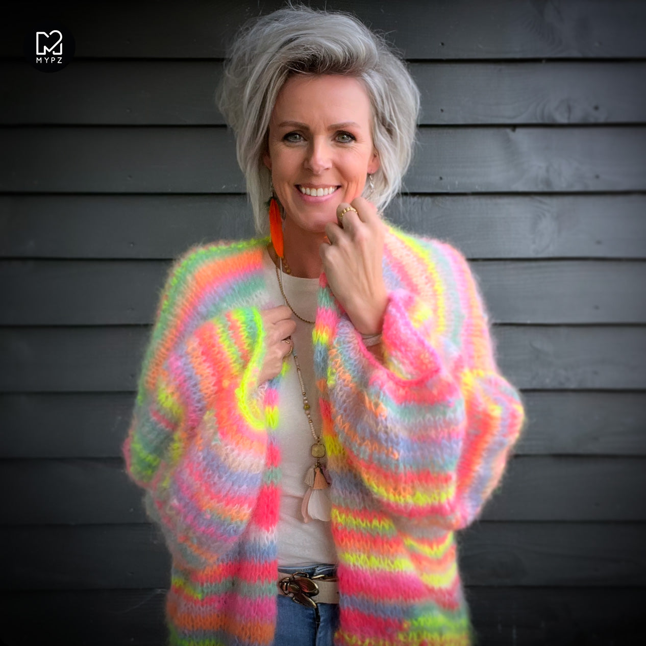 Breipakket – MYPZ light Mohair Vest Valentina No10 (ENG-NL)