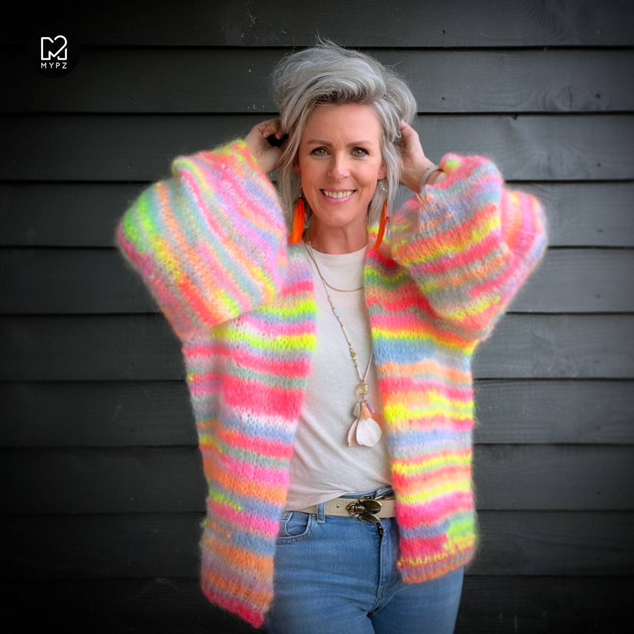 Breipakket – MYPZ light Mohair Vest Valentina No10 (ENG-NL)