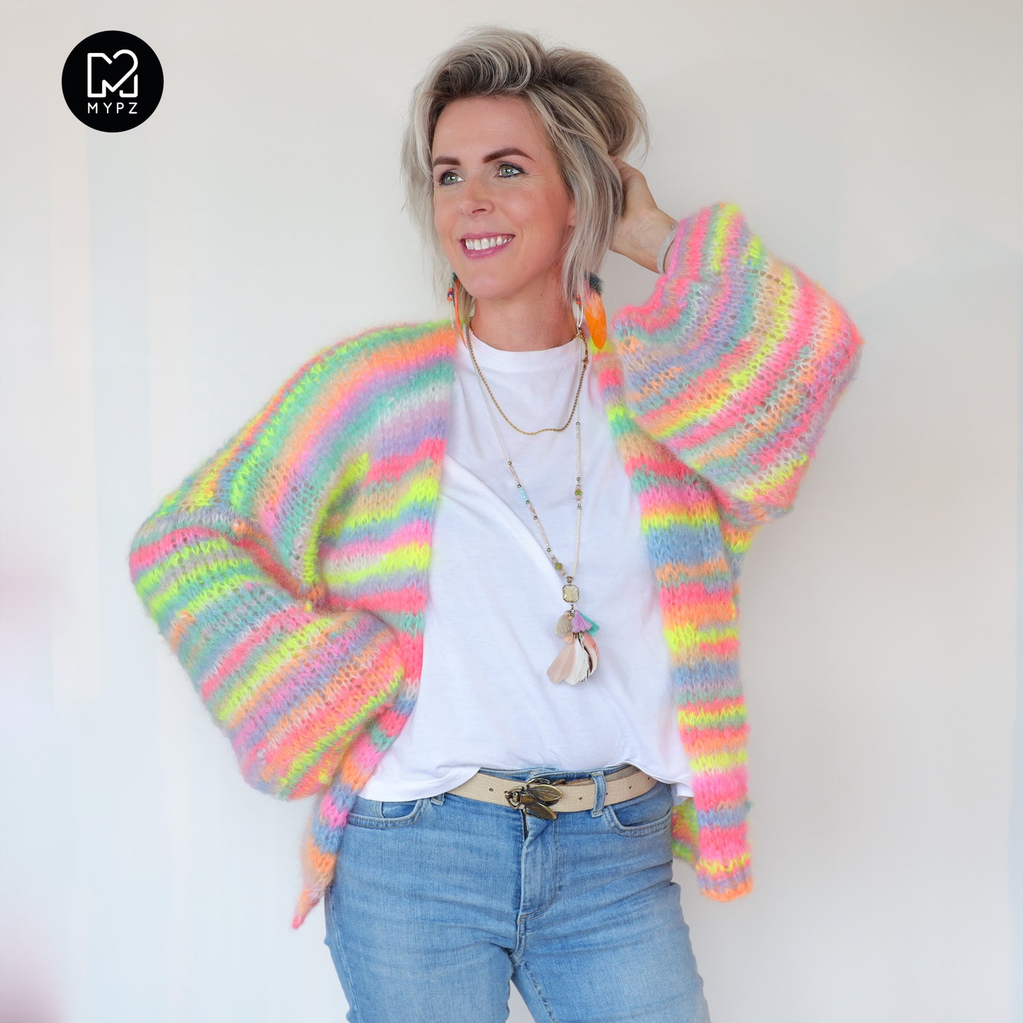 Breipakket – MYPZ light Mohair Vest Valentina No10 (ENG-NL)