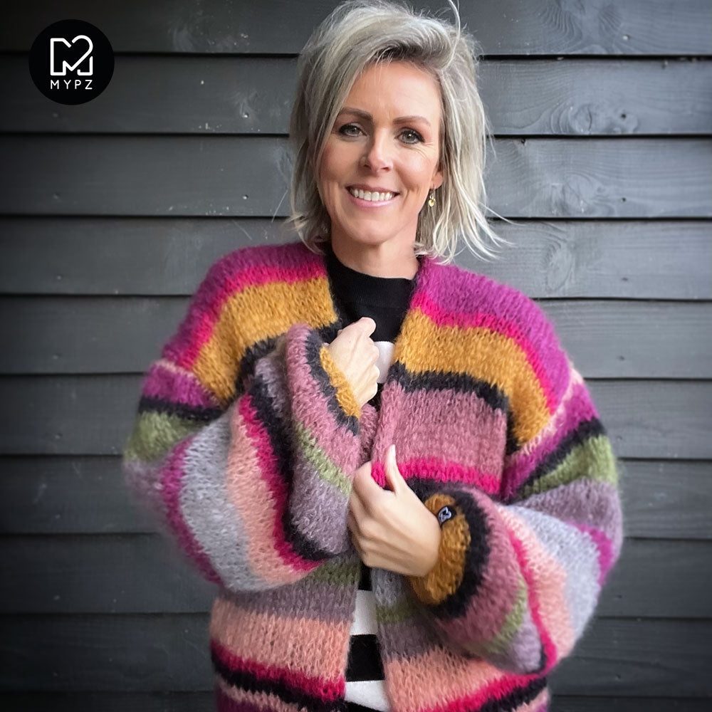 Breipakket – MYPZ Basic Light Mohair vest Willow No10 (ENG-NL)