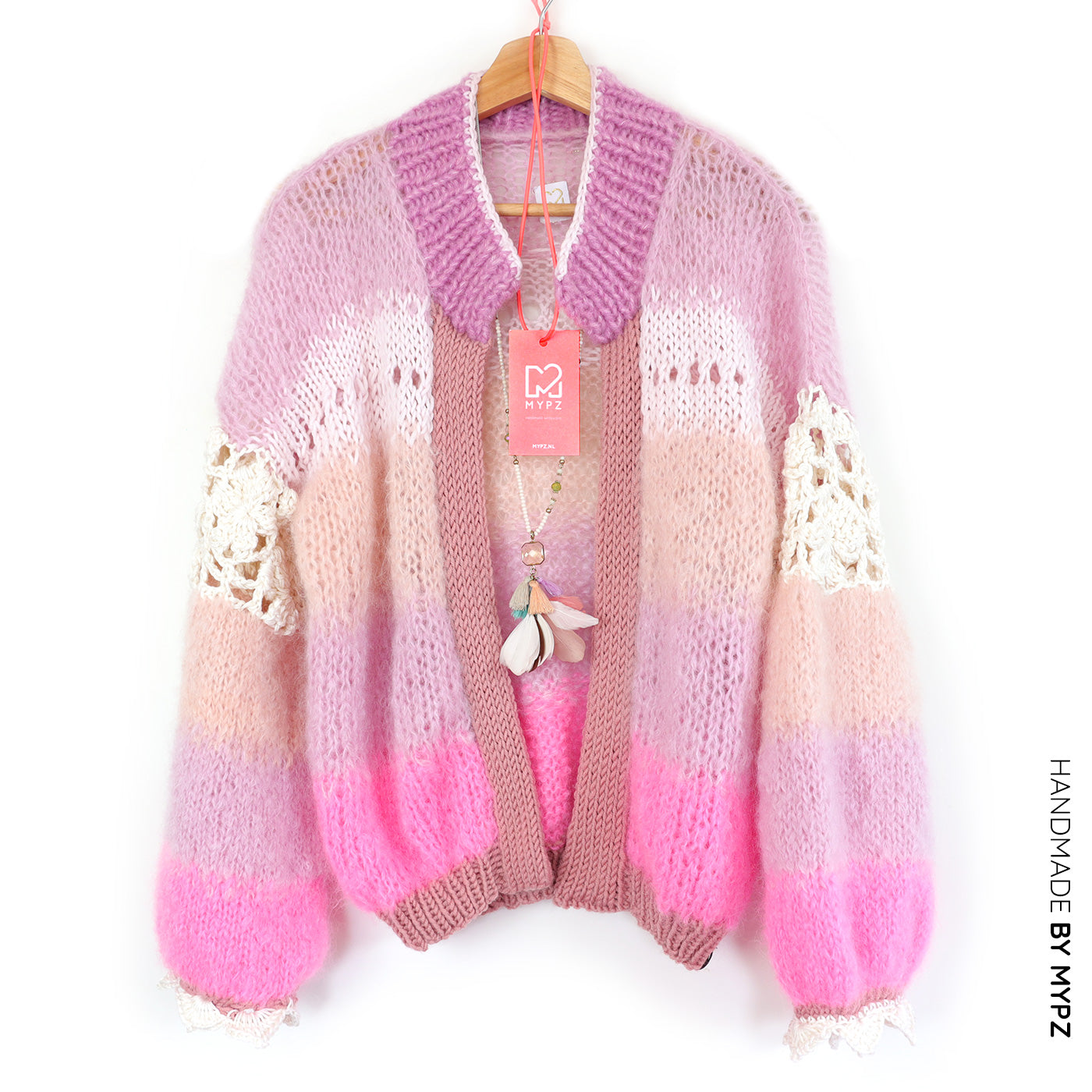 Breipakket – MYPZ Light Mohair Vest Sugar Pop No.9 (ENG-NL)