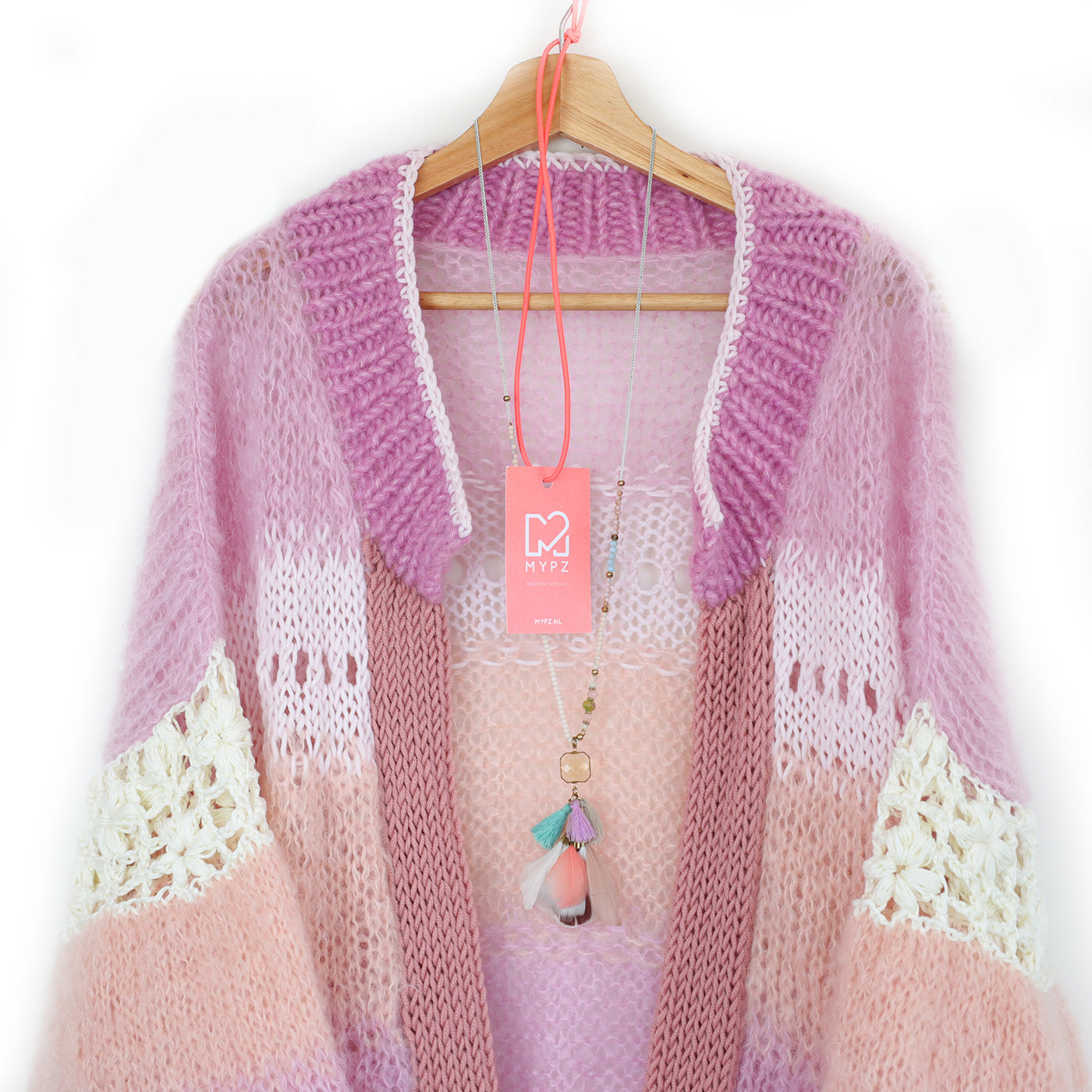 Breipakket – MYPZ Light Mohair Vest Sugar Pop No.9 (ENG-NL)