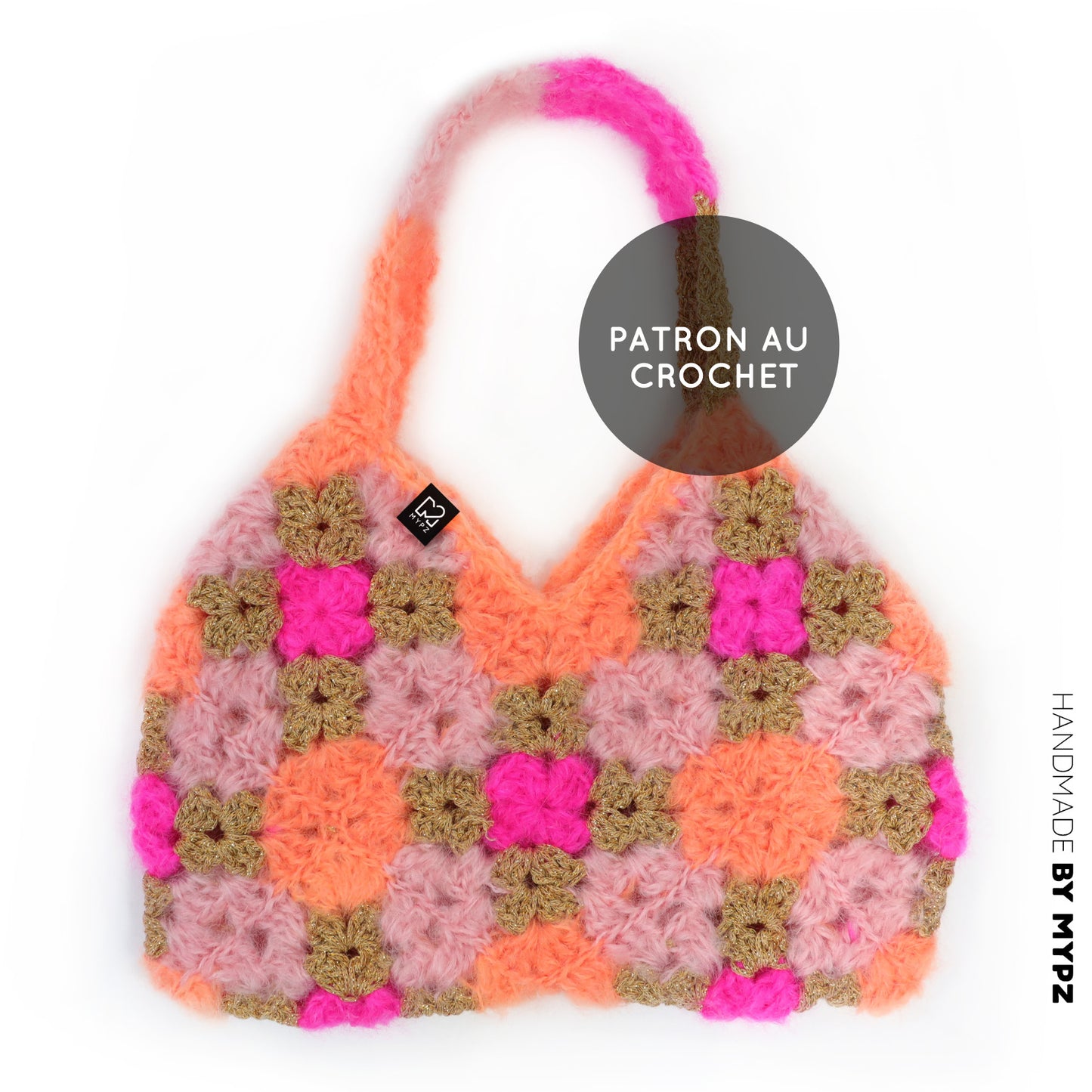 Haakpatroon - MYPZ Diamonds tas (ENG-NL-DE-FR-ES)