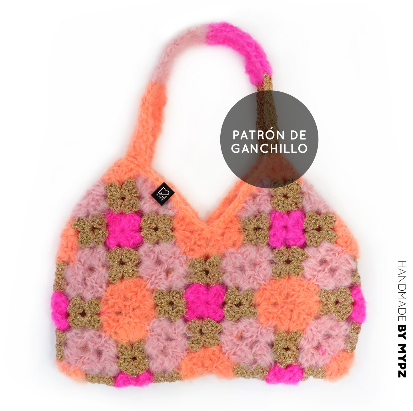 Haakpatroon - MYPZ Diamonds tas (ENG-NL-DE-FR-ES)