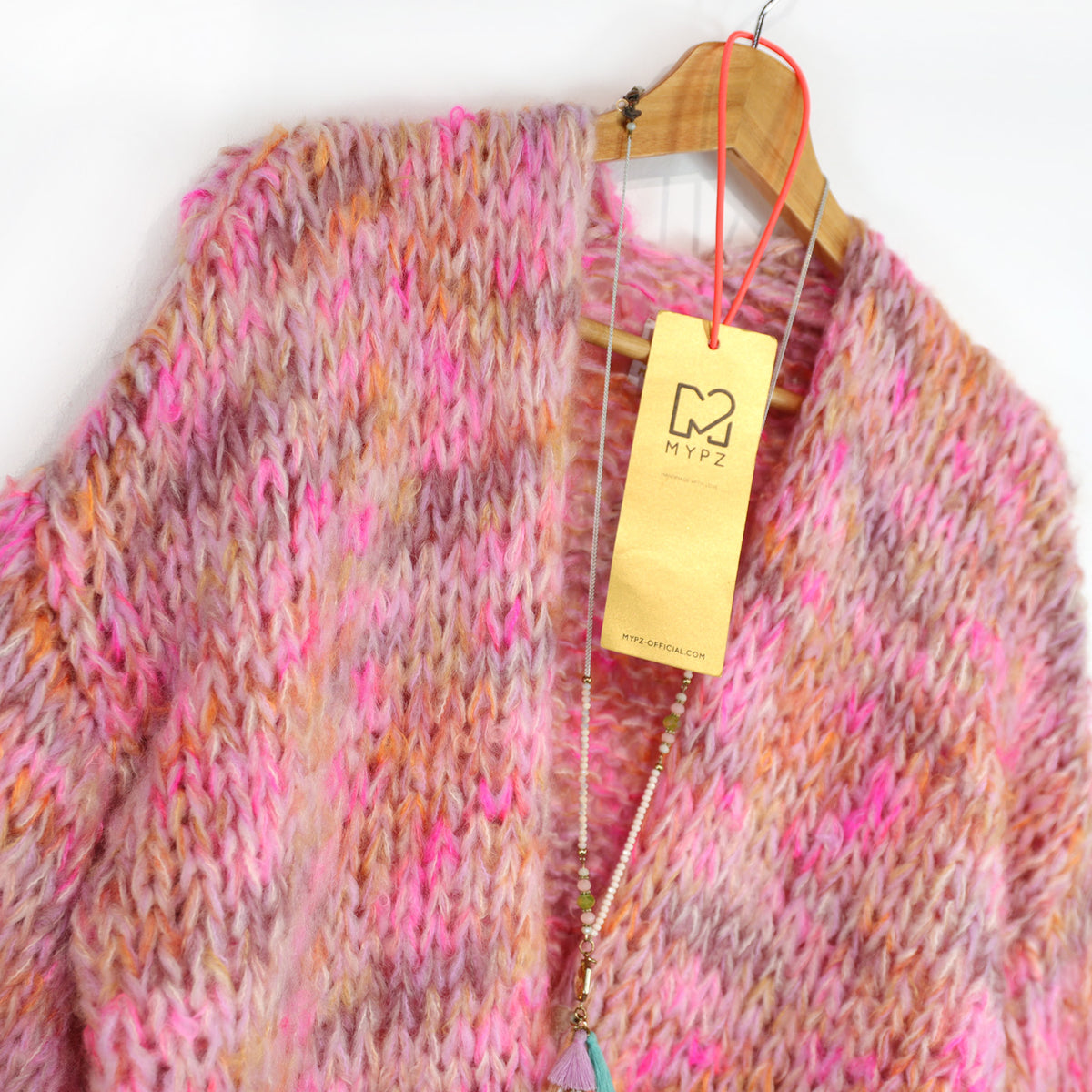 Breipakket - MYPZ kort chunky vest van alpaca-mohair Pecan Dream nr.15 (ENG-DE-NL-ES-FR-IT-DA-SV-NO)