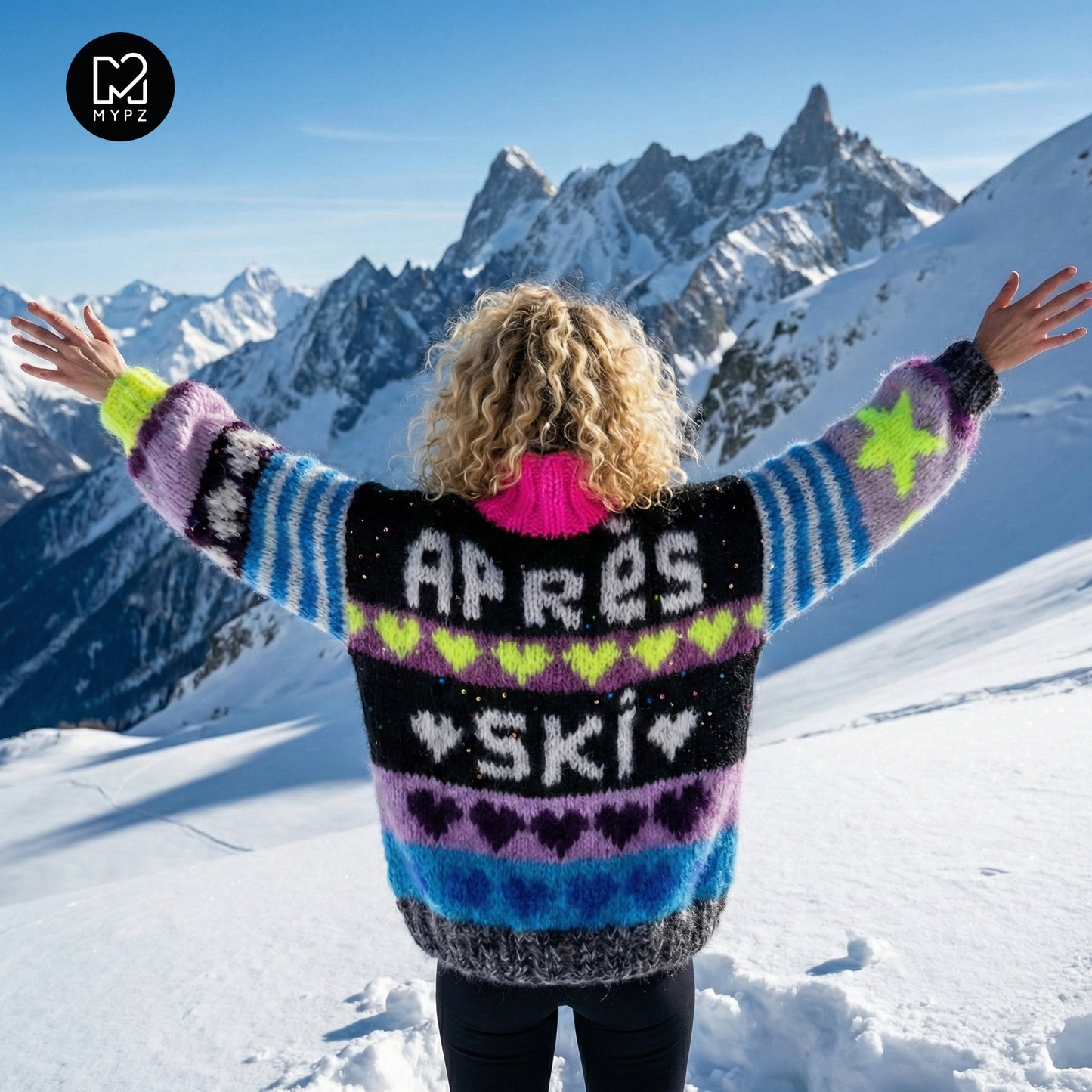 Breipakket – MYPZ Chunky Mohair trui Après Spark No.9 (ENG-NL-DE)