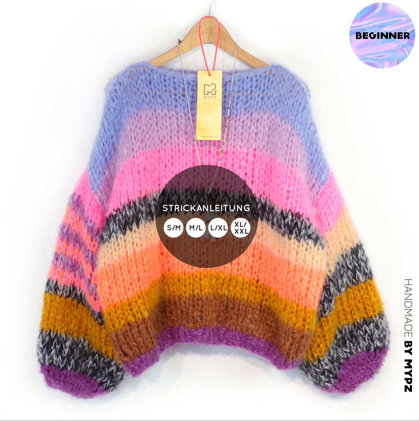 Breipatroon – MYPZ Basic Chunky Pullover Candy Heat No15 (ENG-NL-DE)