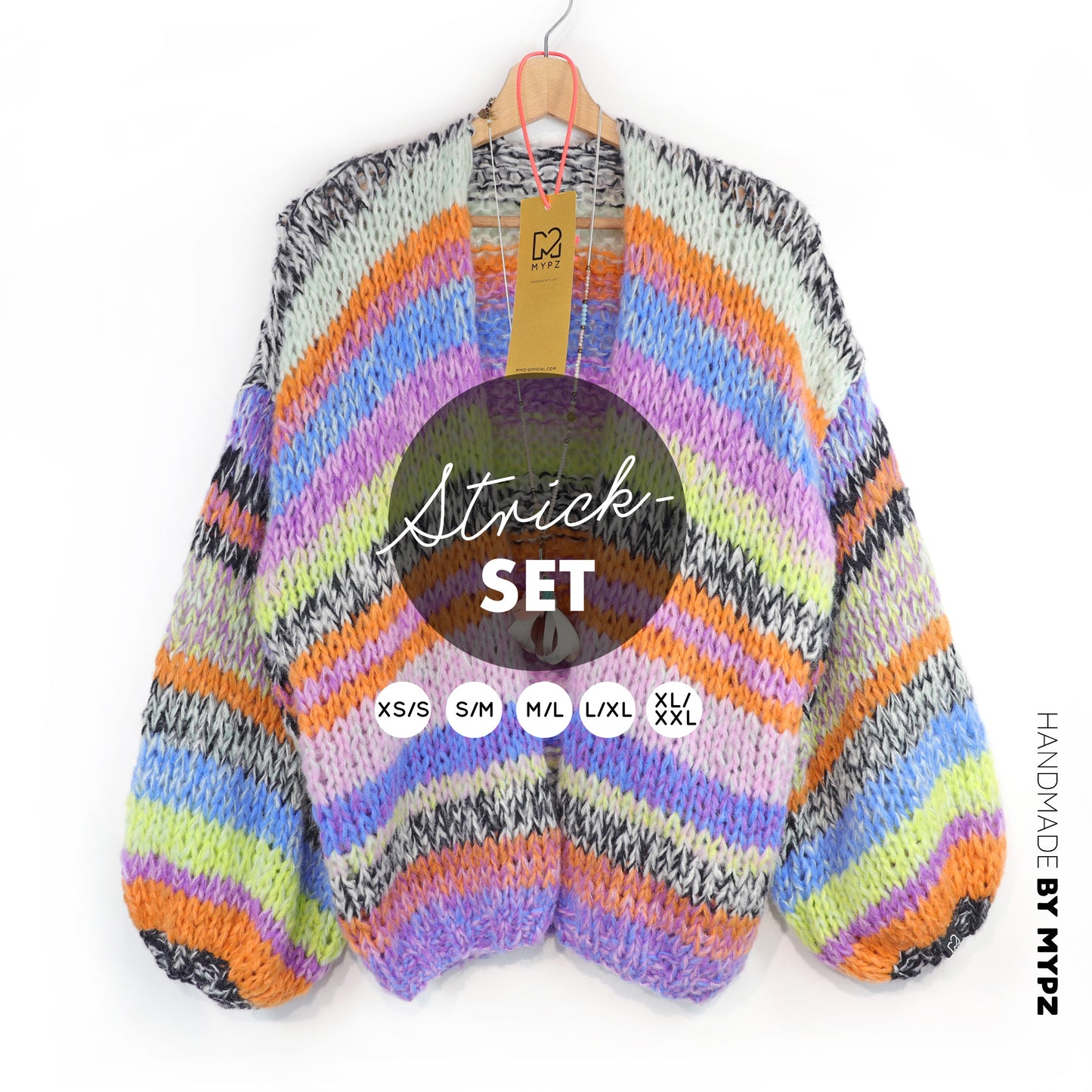 Breipakket – MYPZ Chunky Alpaca Vest Fluffy No.12 (ENG-NL-DE)