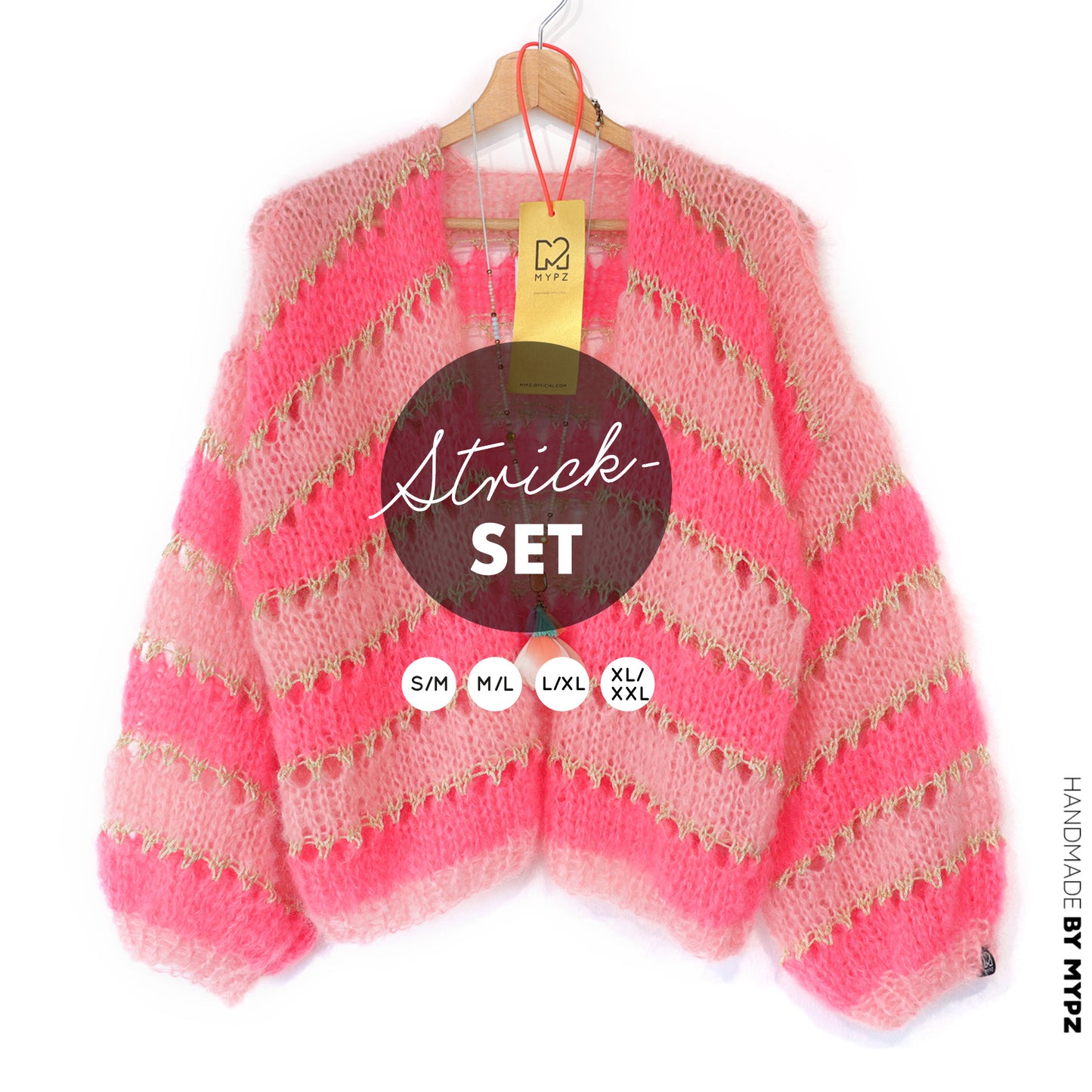 Breipakket – MYPZ kort Light Mohair Vest Summerflow No10 (ENG-NL-DE)