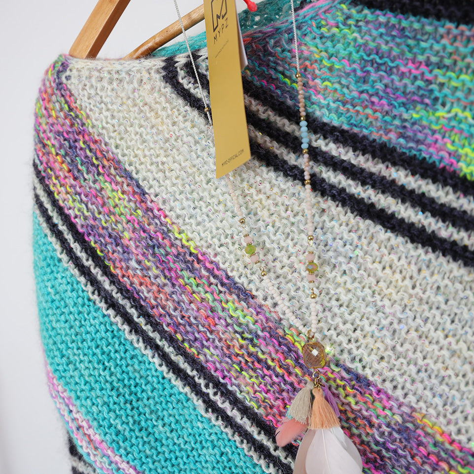 Breipatroon -Wings of Color omslagdoek No6 (ENG-NL)