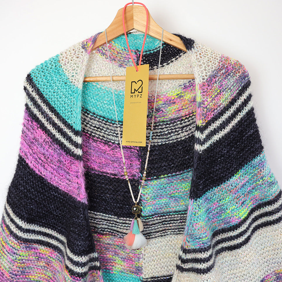 Breipatroon -Wings of Color omslagdoek No6 (ENG-NL)