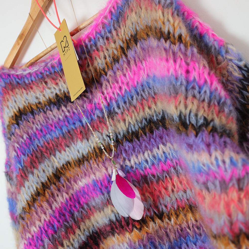 Breipakket – MYPZ Chunky Mohair Pullover Flirty No15 (ENG-NL)