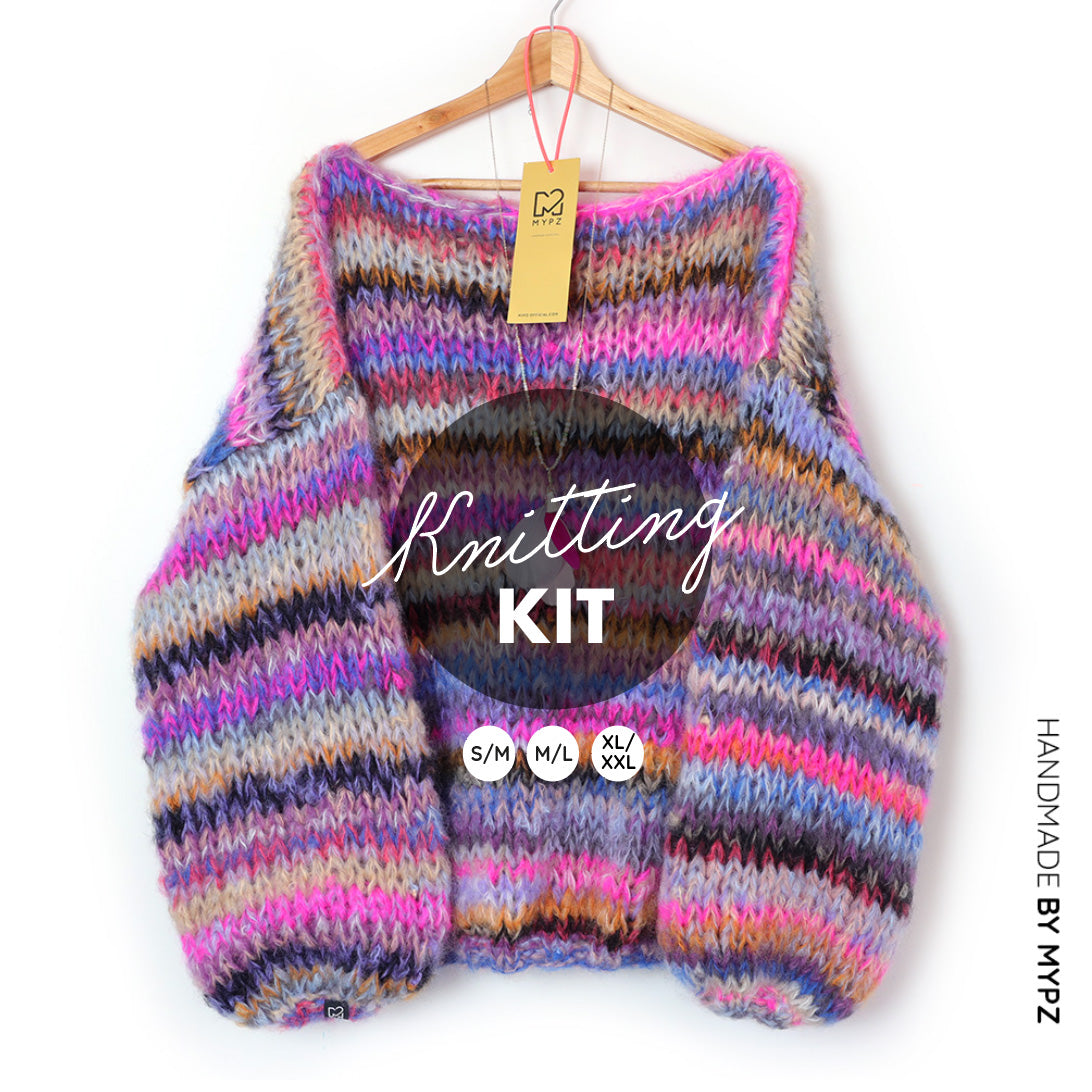 Breipakket – MYPZ Chunky Mohair Pullover Flirty No15 (ENG-NL)