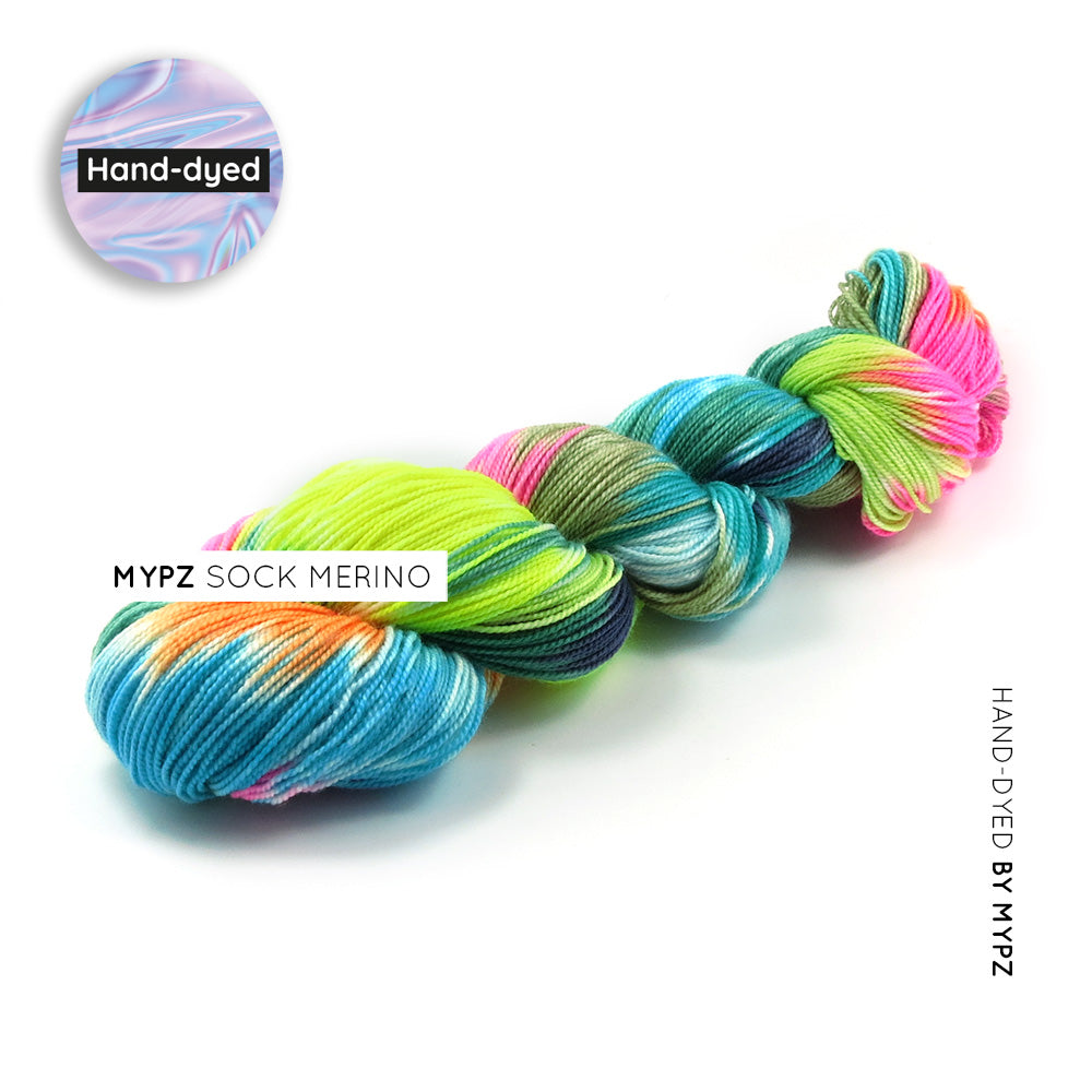 MYPZ Sock Merino Fade Set Happy Forest