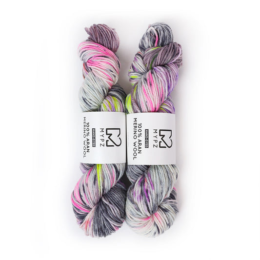 MYPZ Hand-dyed 100% Aran Merino Wool – BLABLA