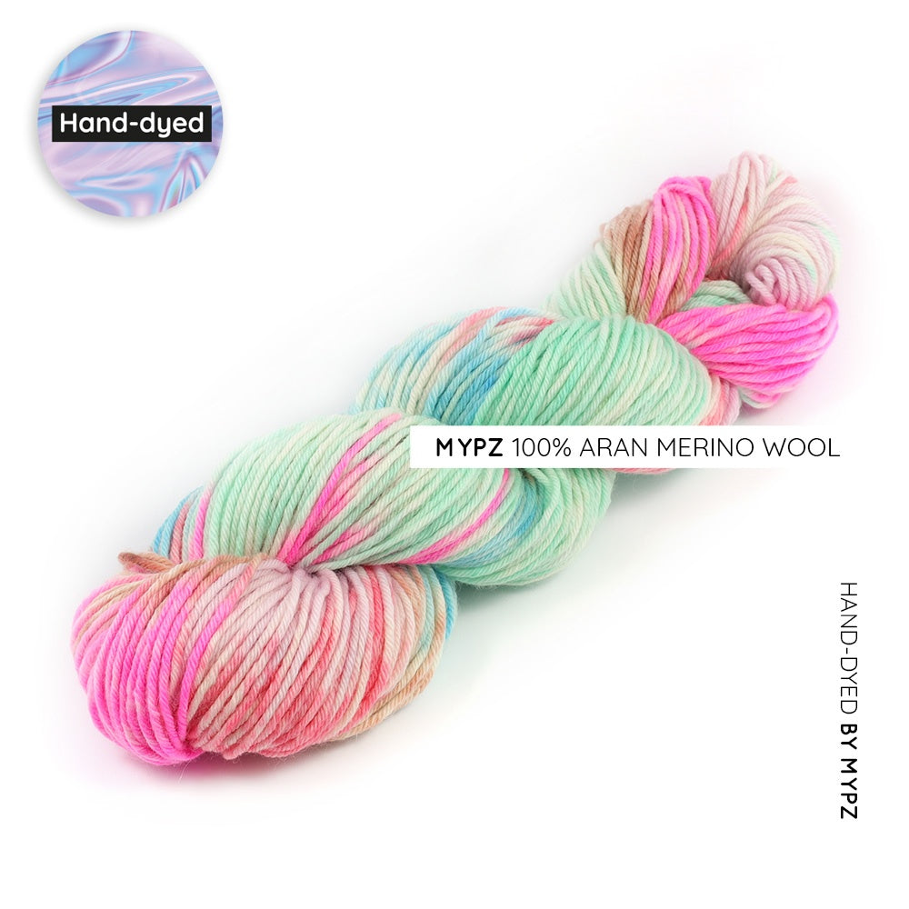 MYPZ Aran merino Pastel Summer